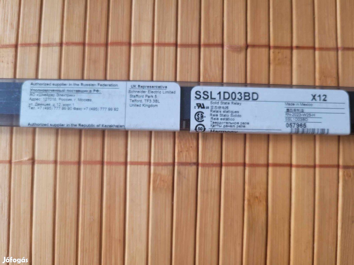 SSL1D03BD szilárdtest relé /Schneider/