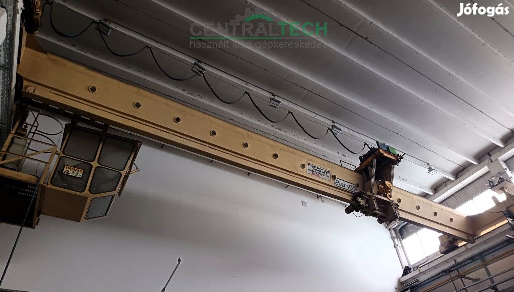 STAHL 12,5t híddaru 10m emmag daru16.3m fesztáv eladó