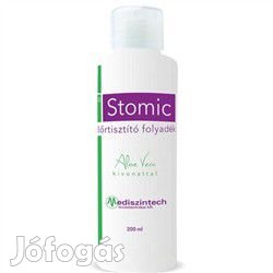 STOMIC FOLYADÉK BŐRTISZTÍTÓ ALOE VERÁVAL 200ML