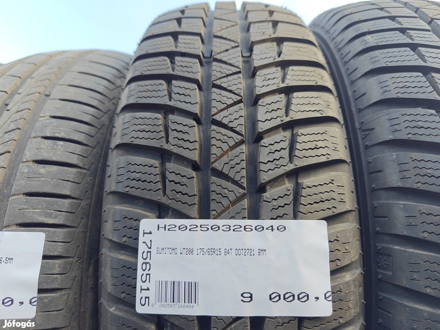SUMITOMO WT200 175/65R15 84T DOT2721 8MM HASZNÁLT TÉLIGUMI T  84  |