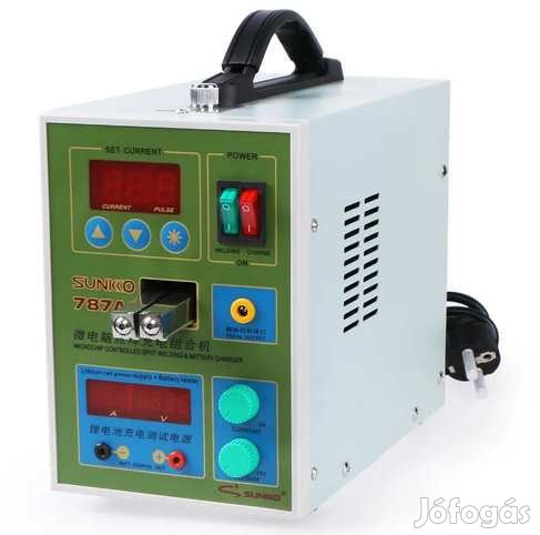 SUNKKO 787A+ Ponthegesztő Akkumulátortöltő Teszter 1,9Kw (5544)