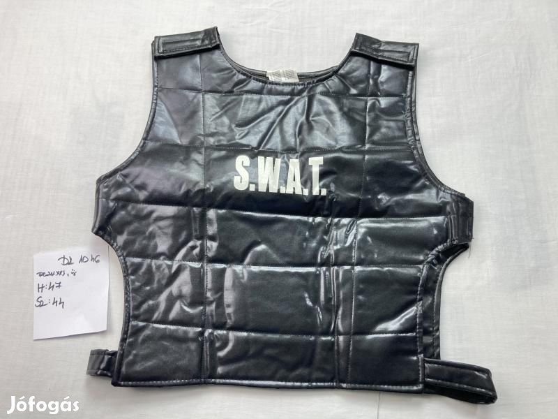 SWAT jelmez, SWAT mellény, katona jelmez DK1046