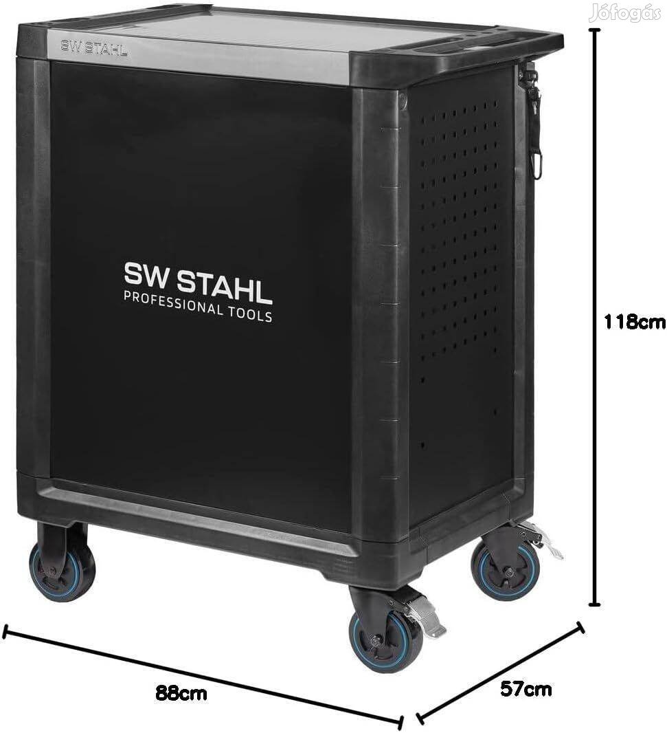 SW-Stahl Z3117 szerszámkocsi! Új!!! 3 tálca szerszámmal!