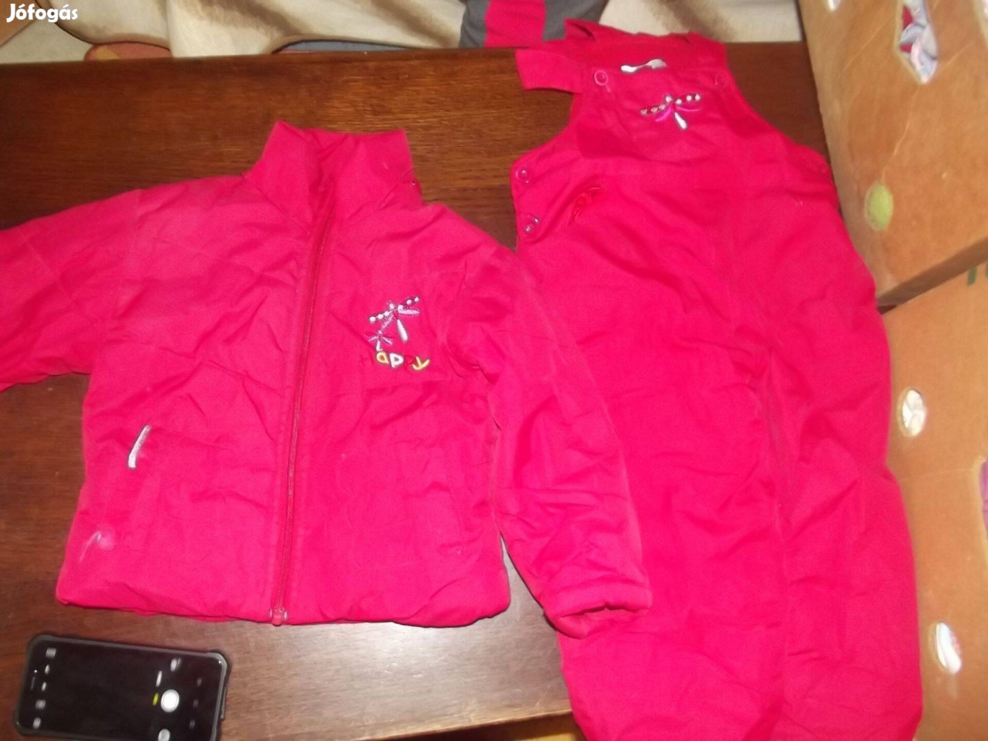 S-15 Piros Kabát + Nadrág 2-es méret