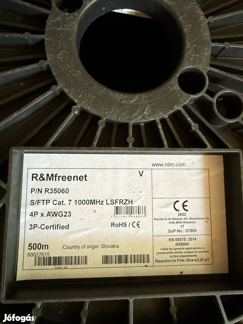 S/FTP Cat7 kábel 1000 MHz 
