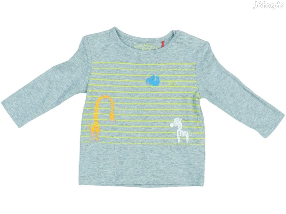 S.Oliver Új címkés Fiú Hosszú ujjú felső Méret 62