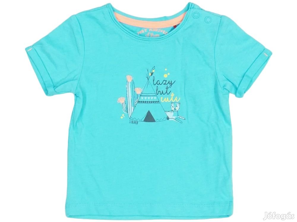 S.Oliver Új címkés Fiú Póló Méret 62