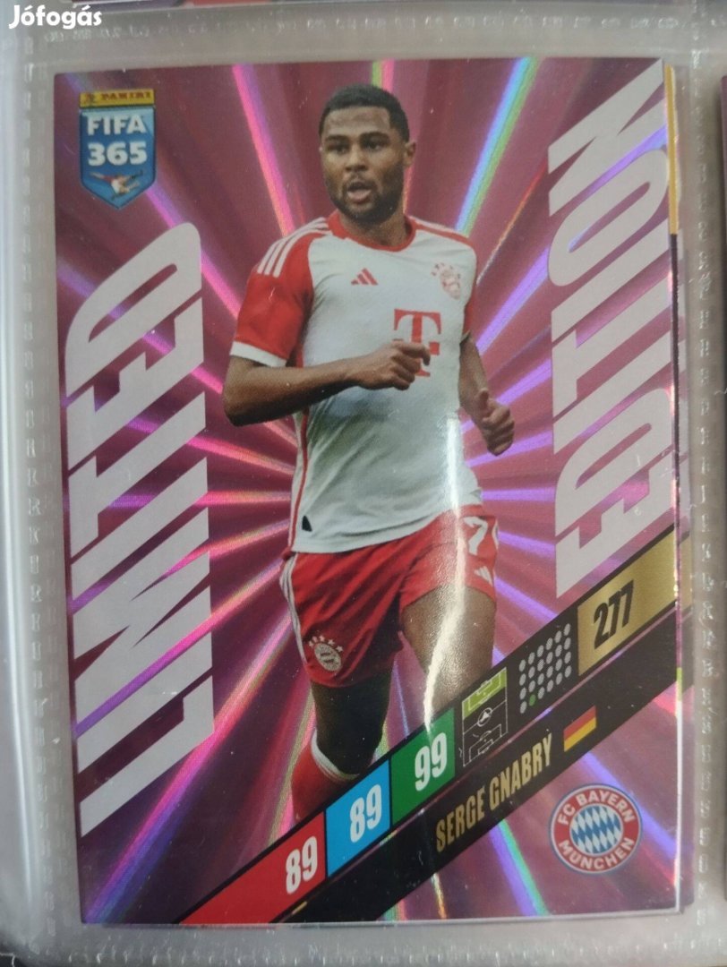 S. Gnabry (Bayern München) FIFA 365 2024 Limited edition focis kártya