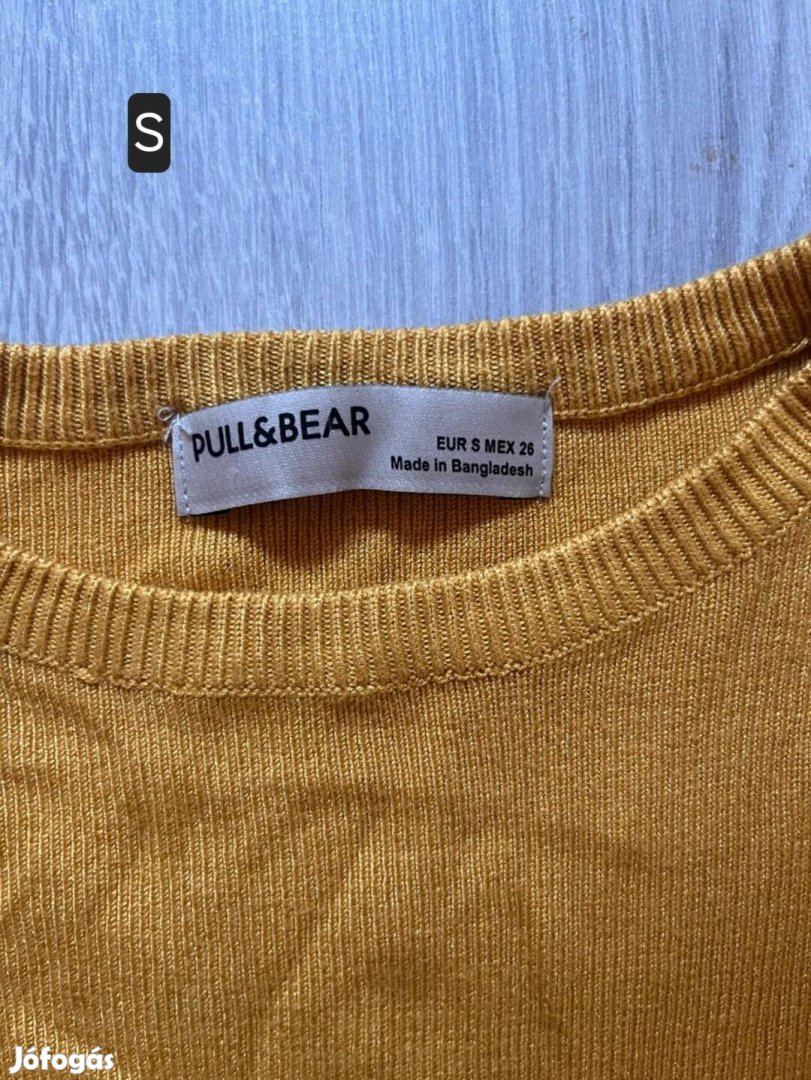 S-es PullBear cropp felső