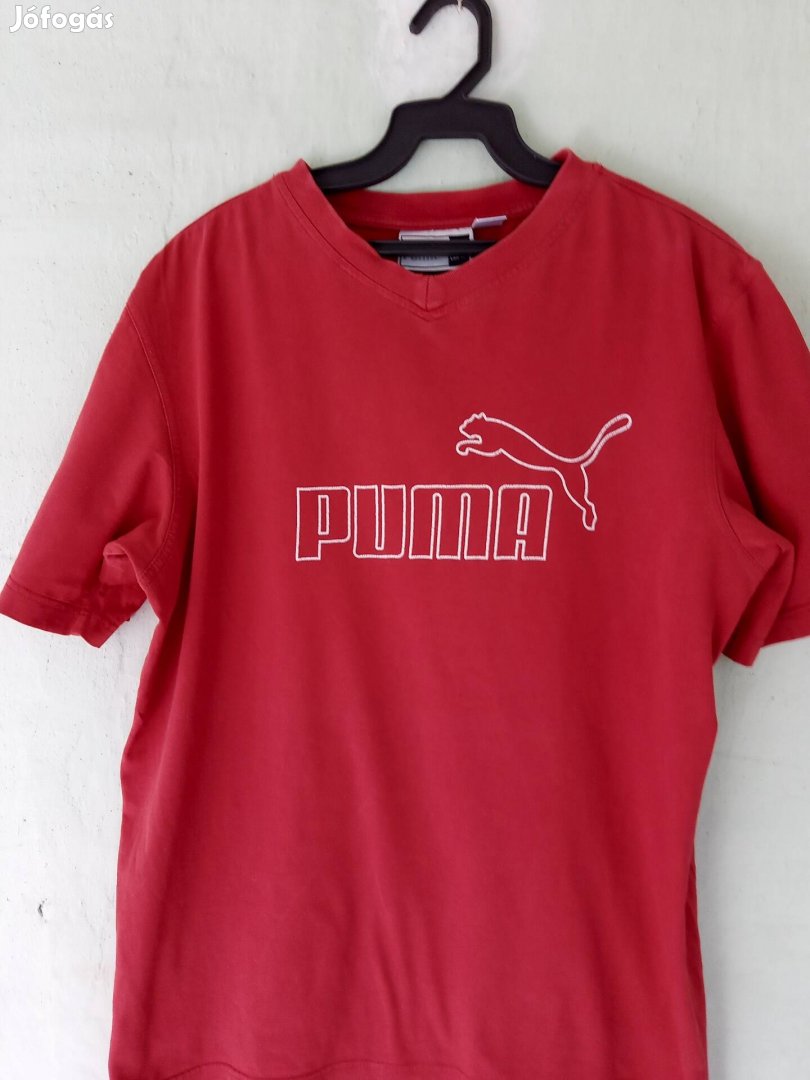S-es Puma pamut póló.