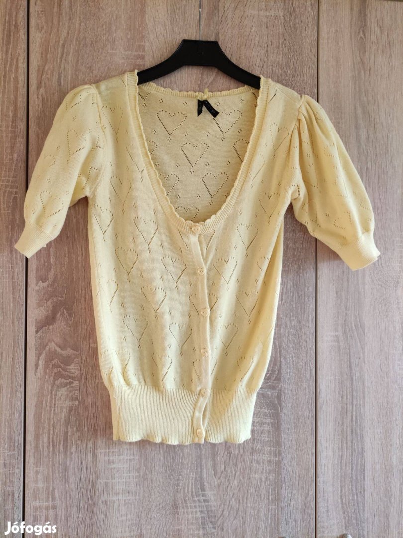 S-es sárga új női pulóver Atmosphere