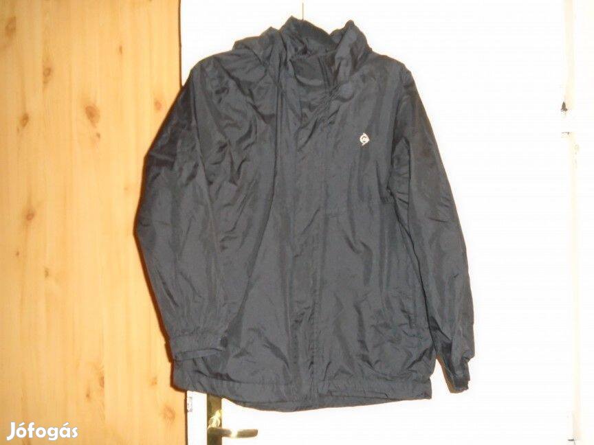 S méretű Dunlop vízlepergetős kapucnis tavaszi fekete dzseki (méret S)