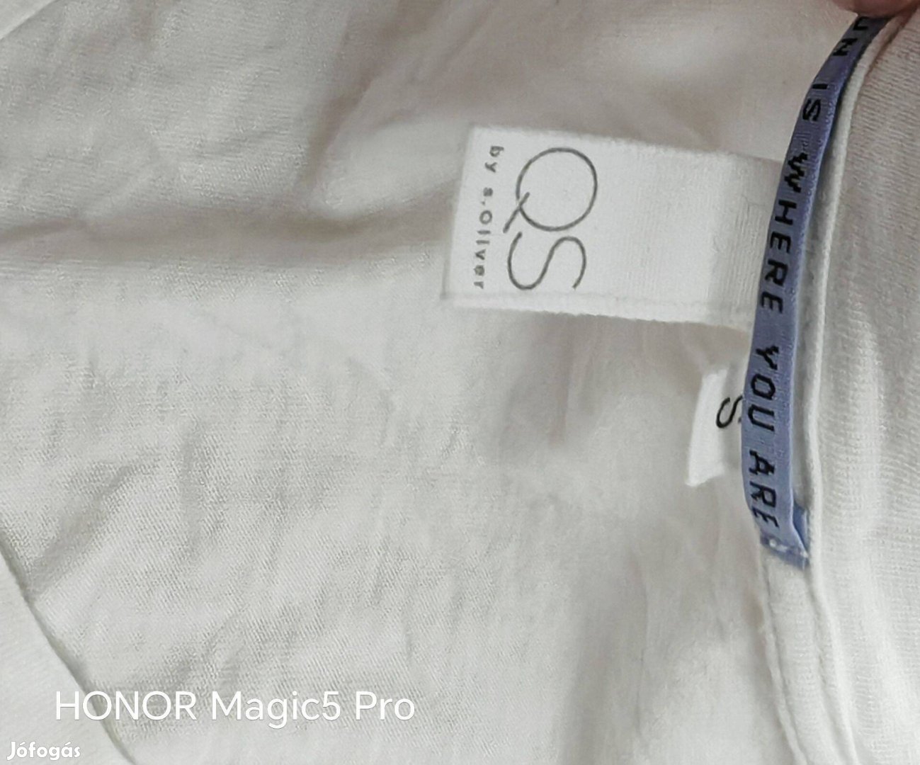 S oliver pamut vékony basic minőségi felső S