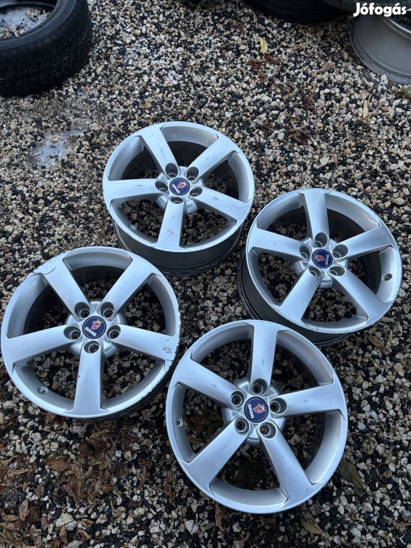 Saab 7x17 et41 5x110 gyari alufelni