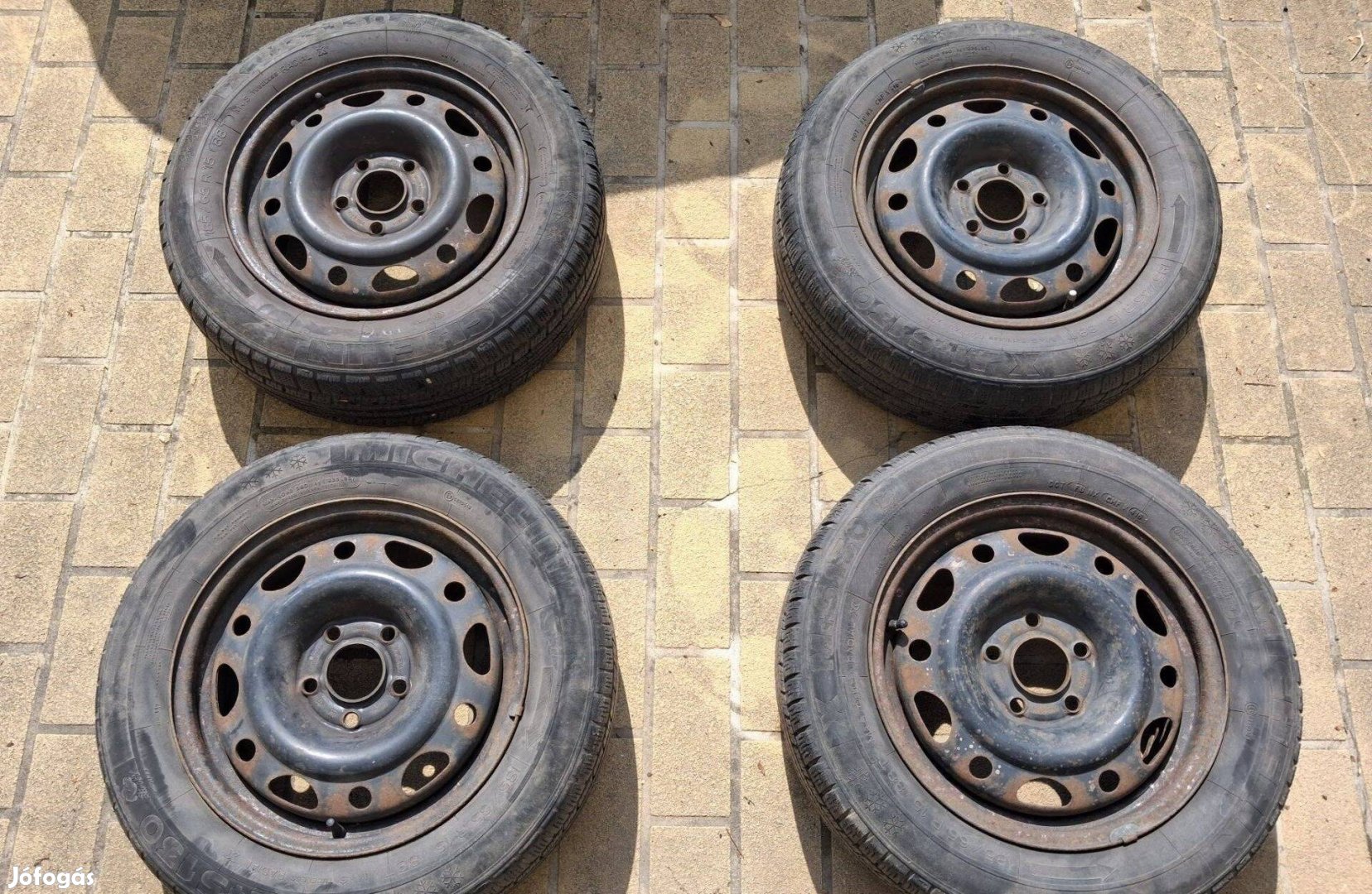 Saab 900 Opel Vectra lemezfelni 4db 6.0Jx15 5x110 ET49