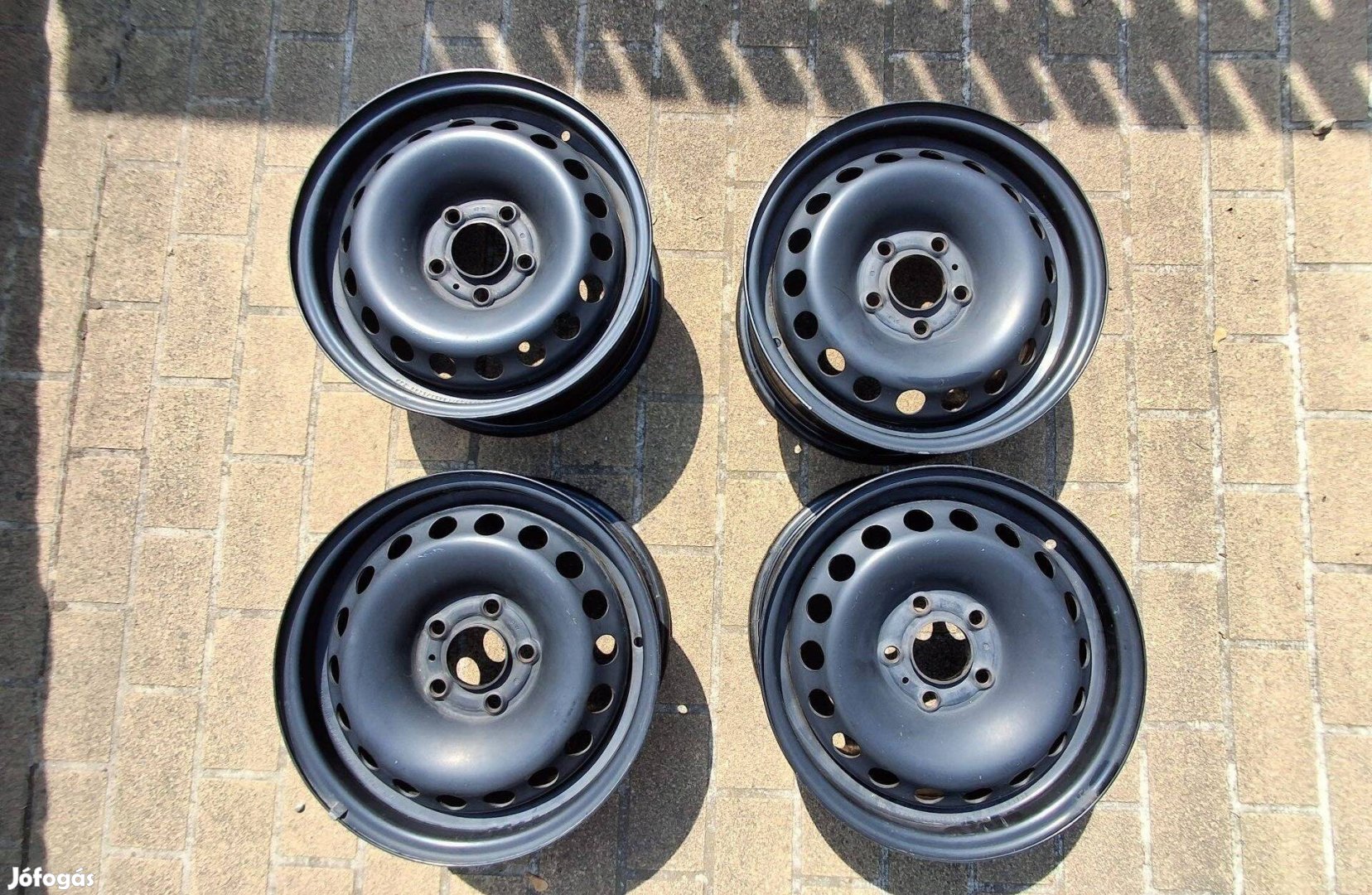 Saab 900 Opel Vectra lemezfelni 4db 6.0Jx15 5x110 ET49 Kromag