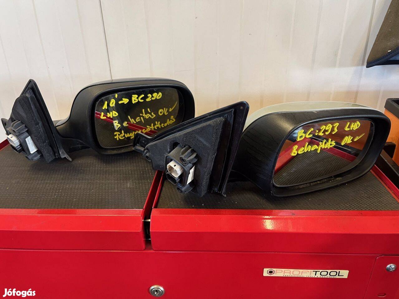 Saab 9.3 03'-11' jobb visszapillantótükör ,elekt.bahajtású