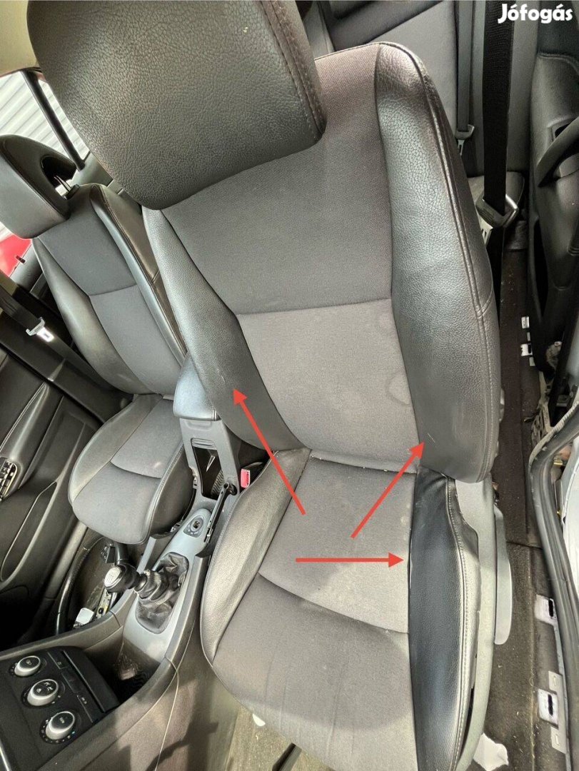 Saab 9.3 SS Fekete Bőr-szövet ülesszett, nem fűthető