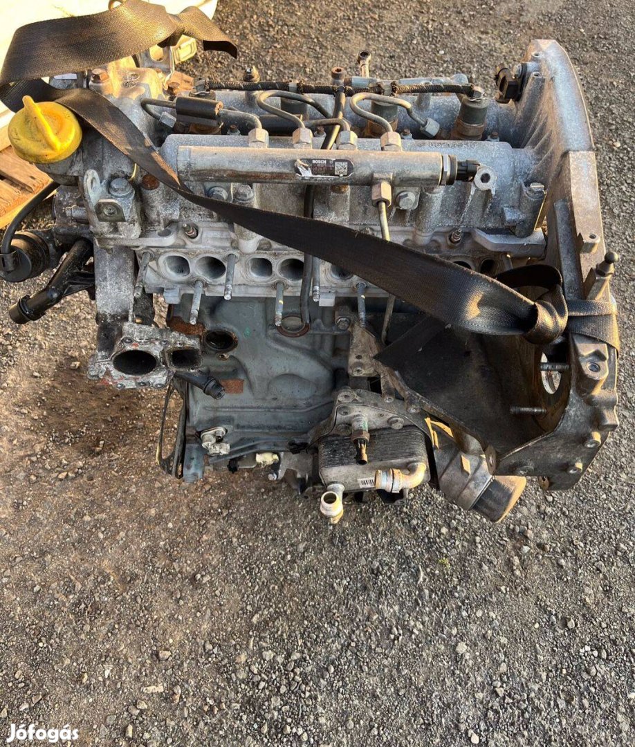 Saab 9.3 Z19DTR motor , keveset futott