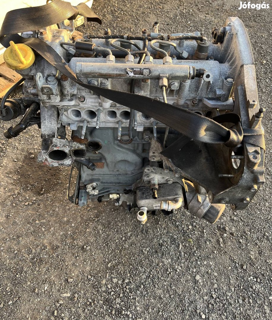 Saab 9.3 Z19DTR motor , keveset futott