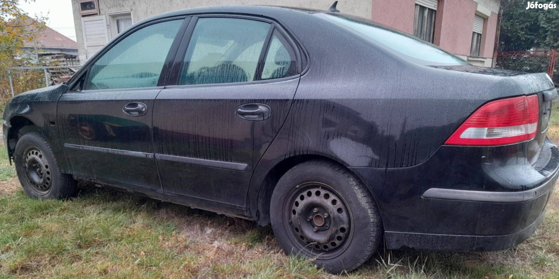 Saab 9-3 motor, váltó nélkül hiányosan alkatrésznek eladó