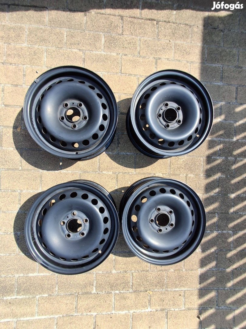 Saab Opel lemezfelni 4db 6.0Jx15 5x110 ET49 Kromag