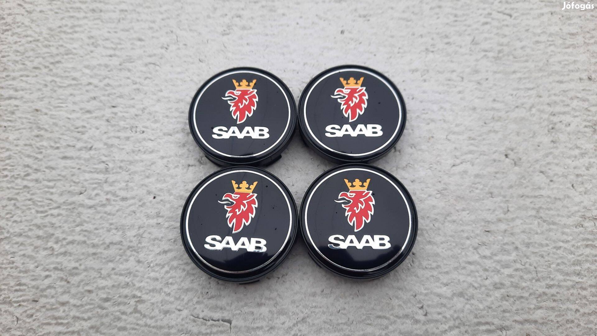 Saab új felni díszkupak közép felnikupak kerékagy kupak 60mm