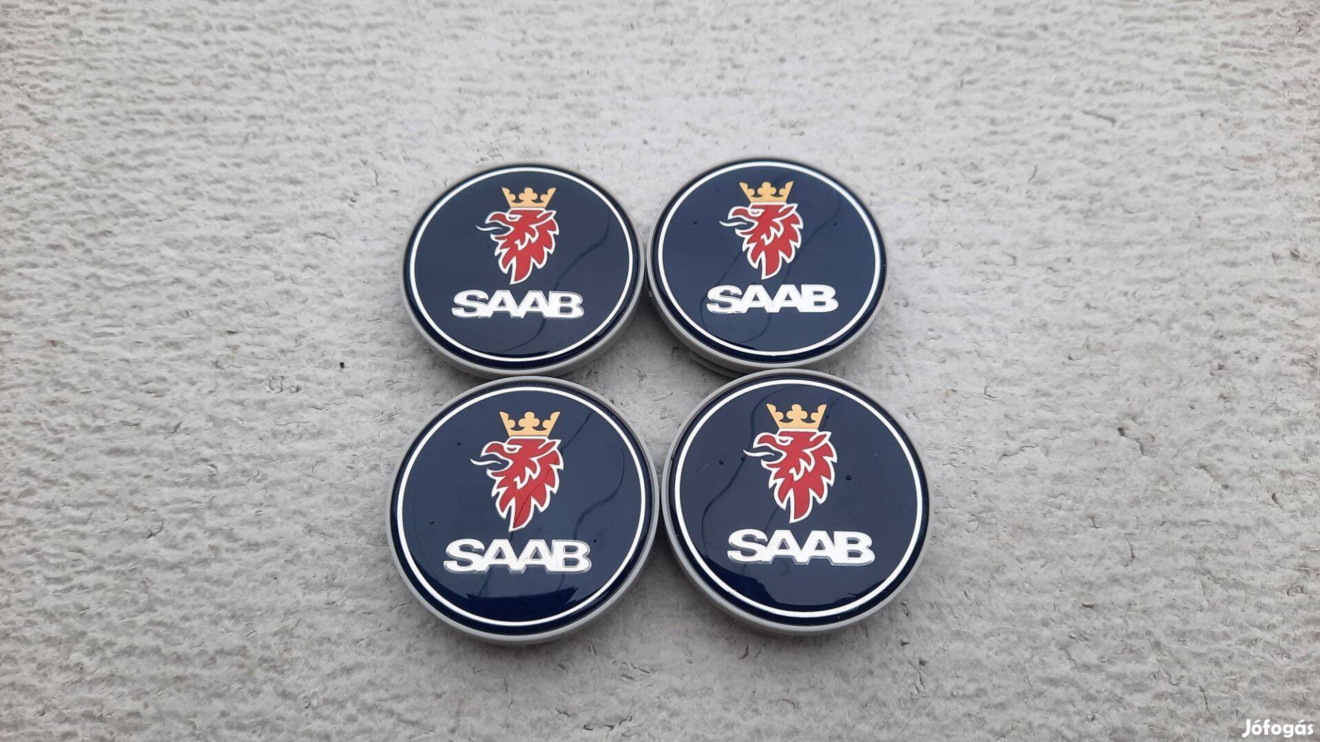 Saab új felni díszkupak közép felnikupak kerékagy kupak 67mm