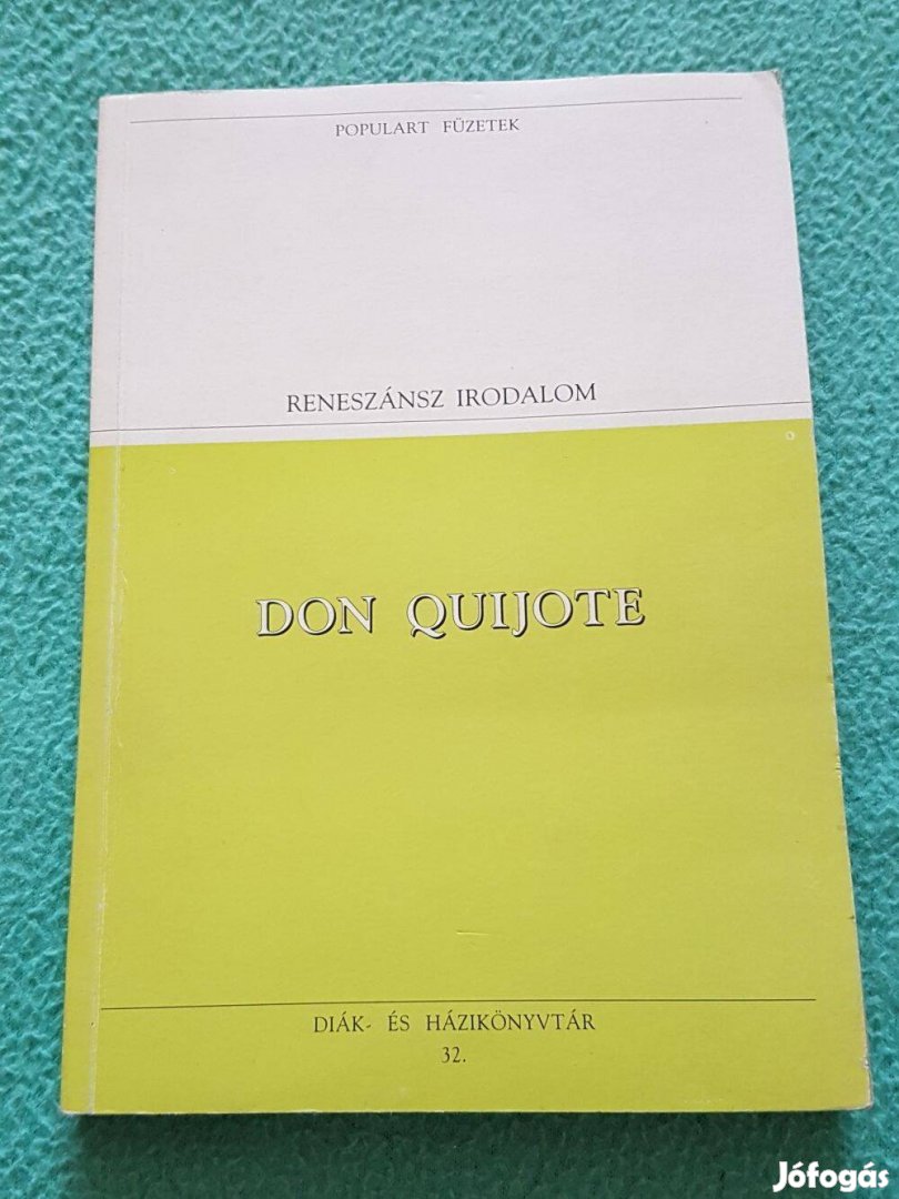 Saavedra Cervantes - Don Quijote könyv