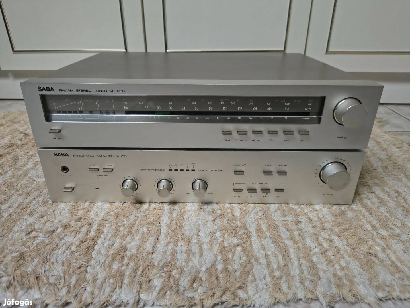 Saba erősítő és tuner MI210 MT200