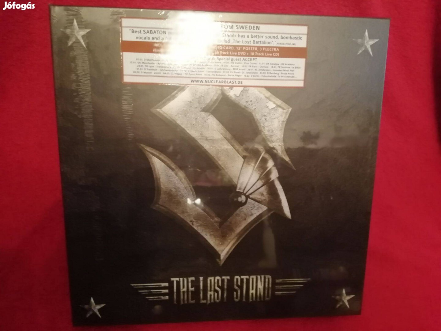 Sabaton The Last Stand limitált boxszet