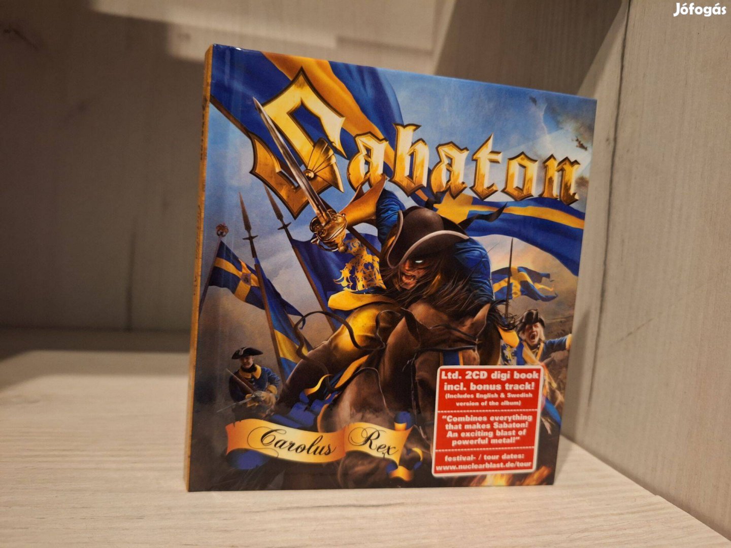 Sabaton - Carolus Rex - dupla CD - Limited Edition, Digibook