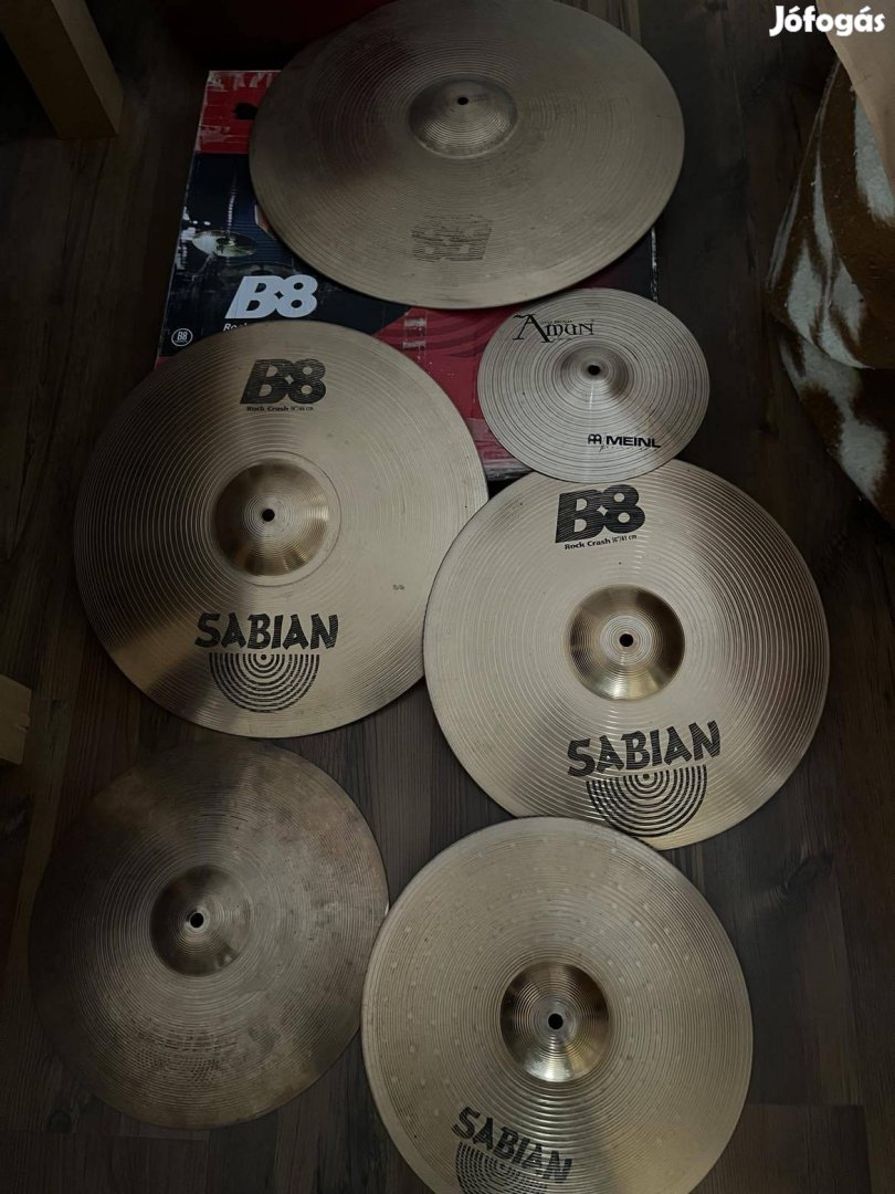 Sabian B8 Rock szett.