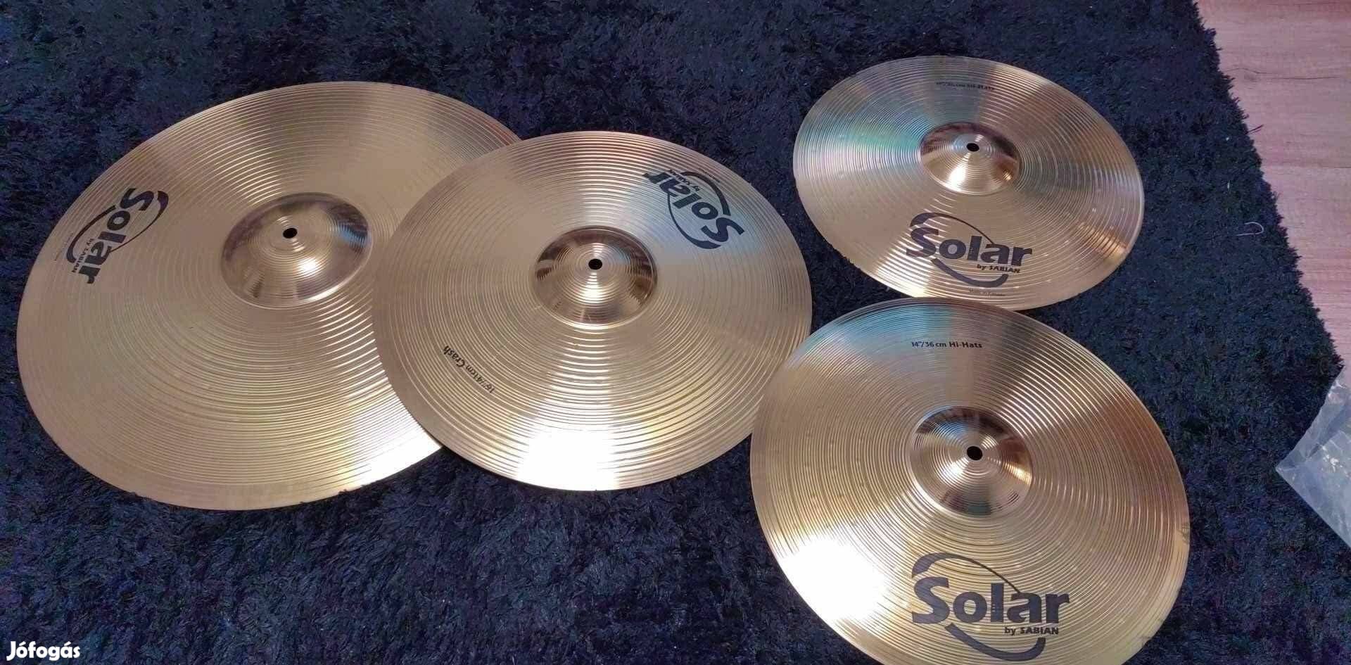 Sabian Solar cintányér készlet