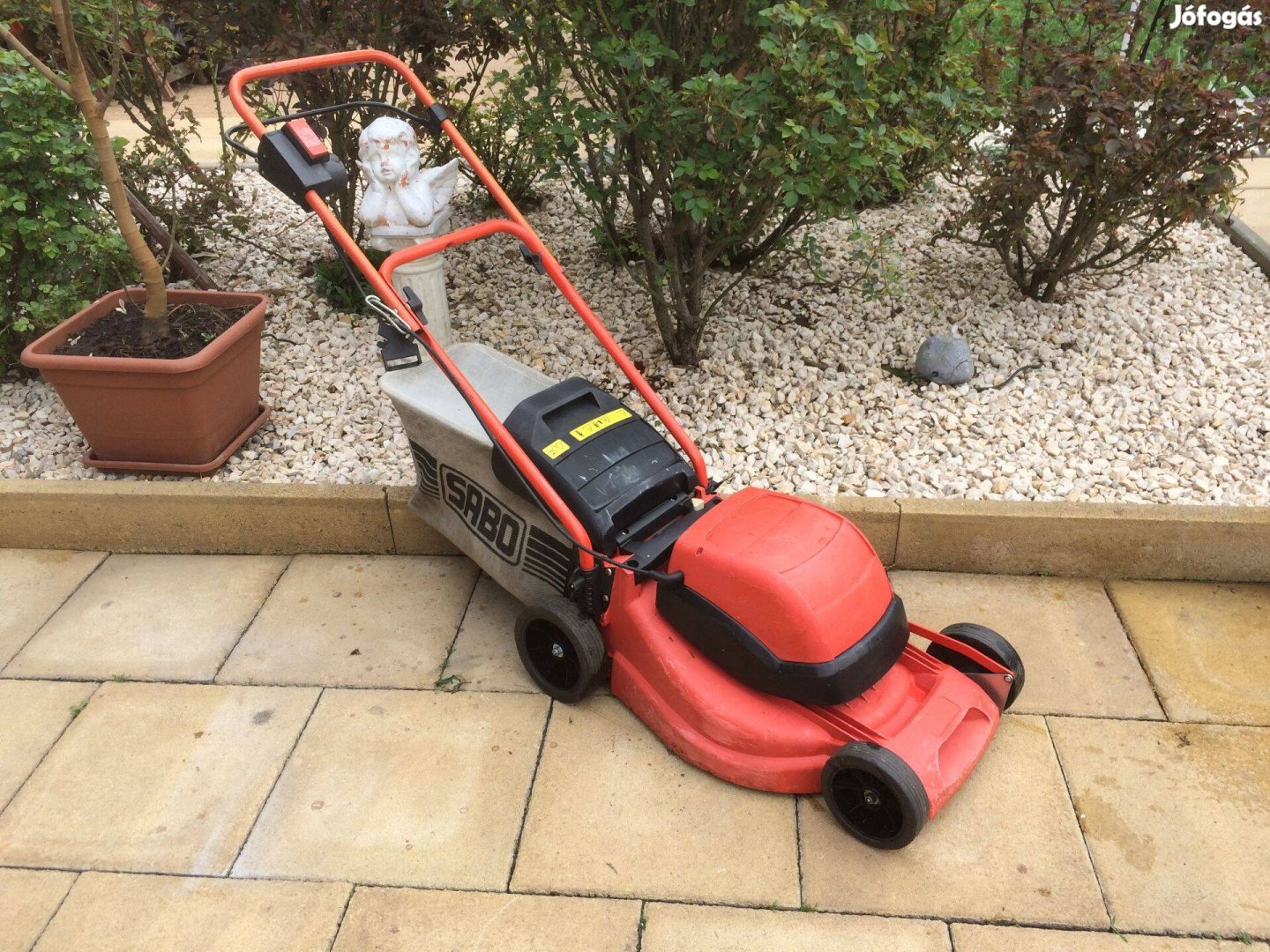 Sabo 1300 W 40 cm Elektromos Fűnyíró Német Ipari Minőség!