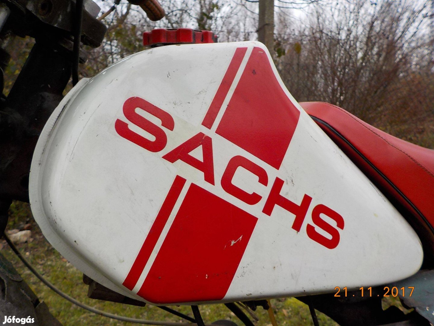 Sachs TC 50 oldtimer endúróra gyári fényezésű benzintank