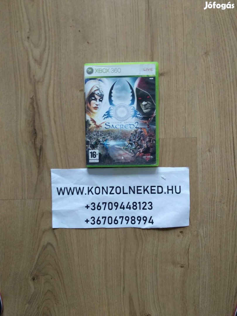 Sacred 2 Fallen Angel Xbox One Kompatibilis eredeti Xbox 360 játék