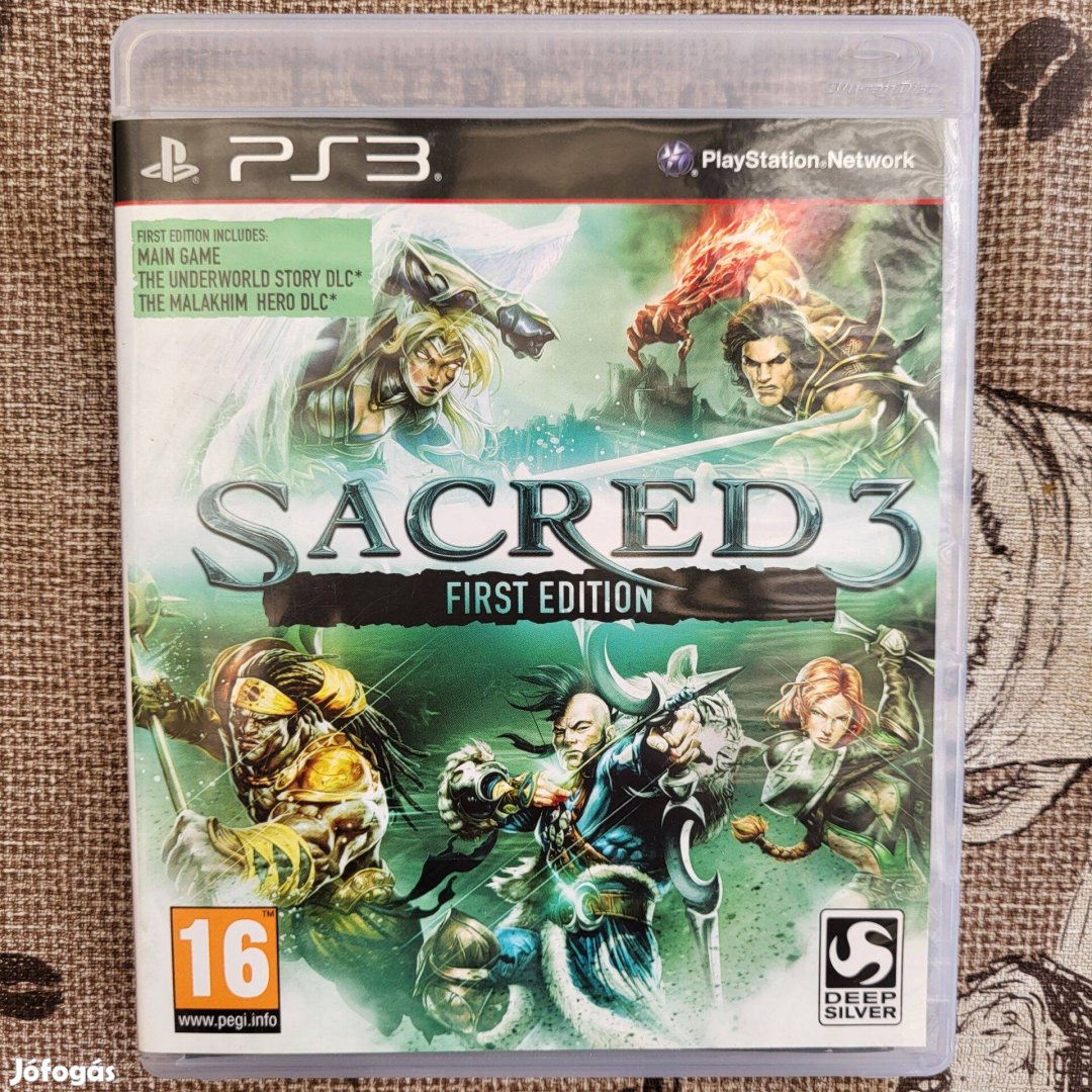 Sacred 3 ps3 játék,eladó,csere is