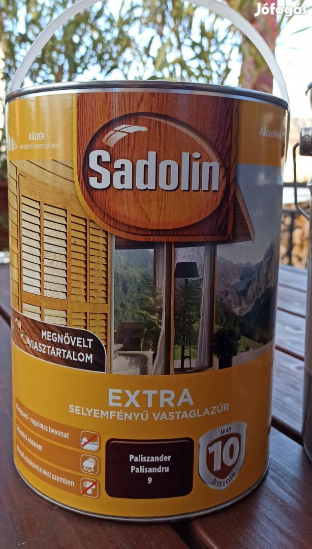 Sadolin Extra vastaglazúr paliszander 5 liter