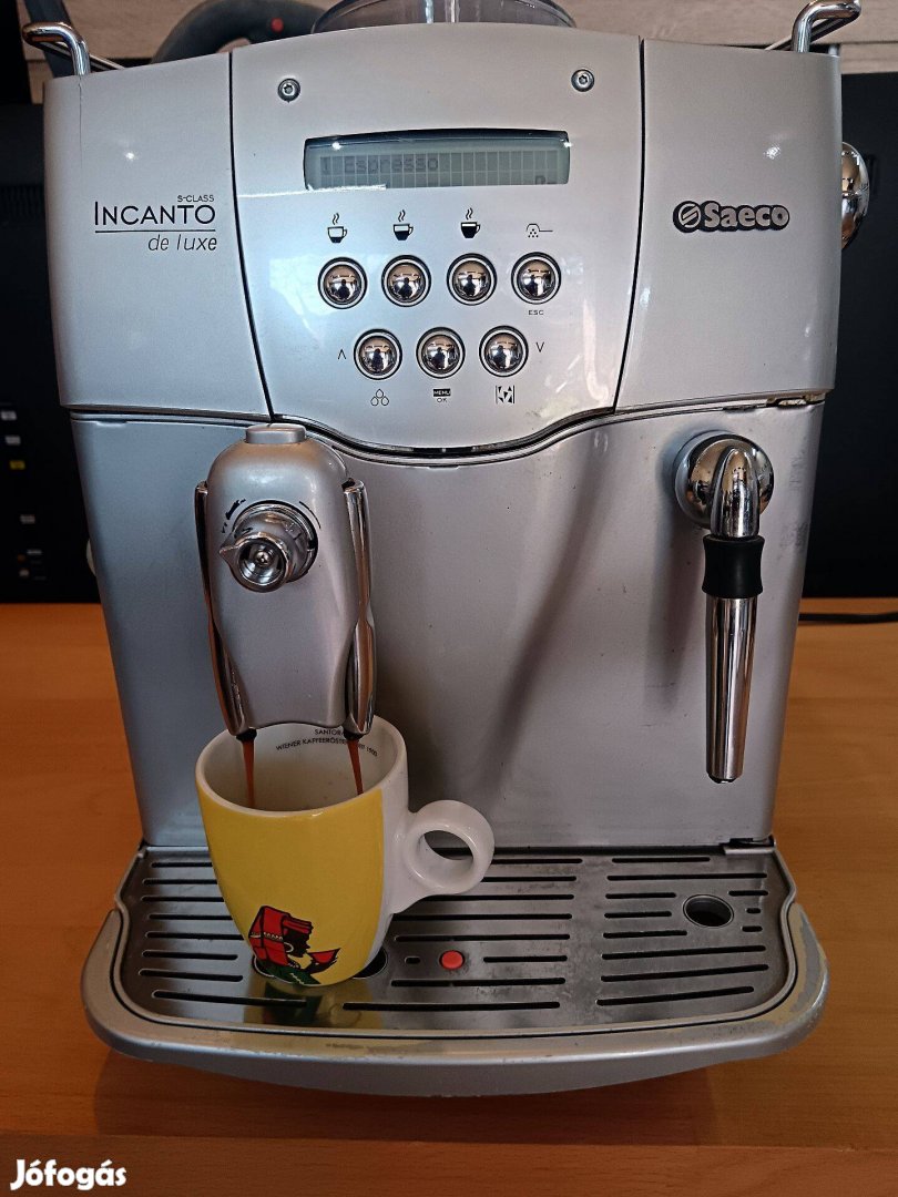 Saeco Incanto de Luxe S-ClassKávéautomataTökéletes