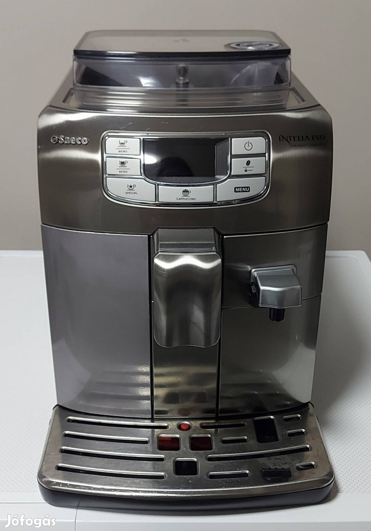 Saeco Intelia Evo automata darálós kávégép kávéfőző 
