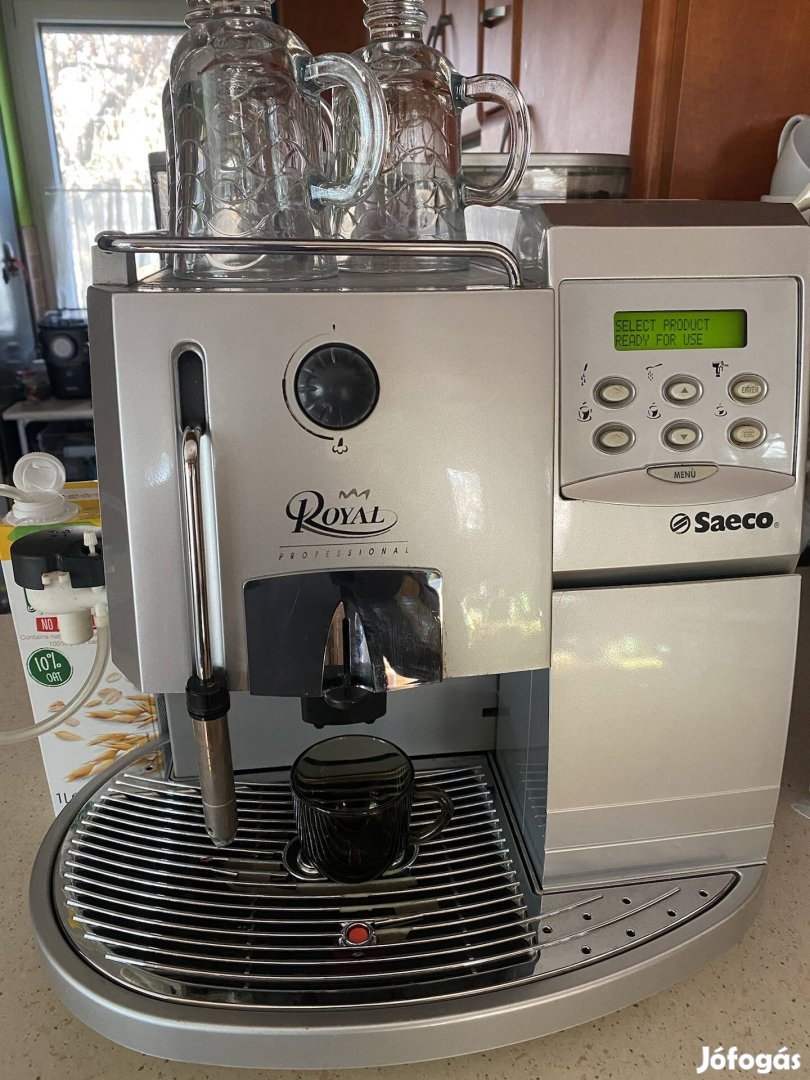 Saeco Royal Professional automata kávéfőző cappuccino fejjel eladó 