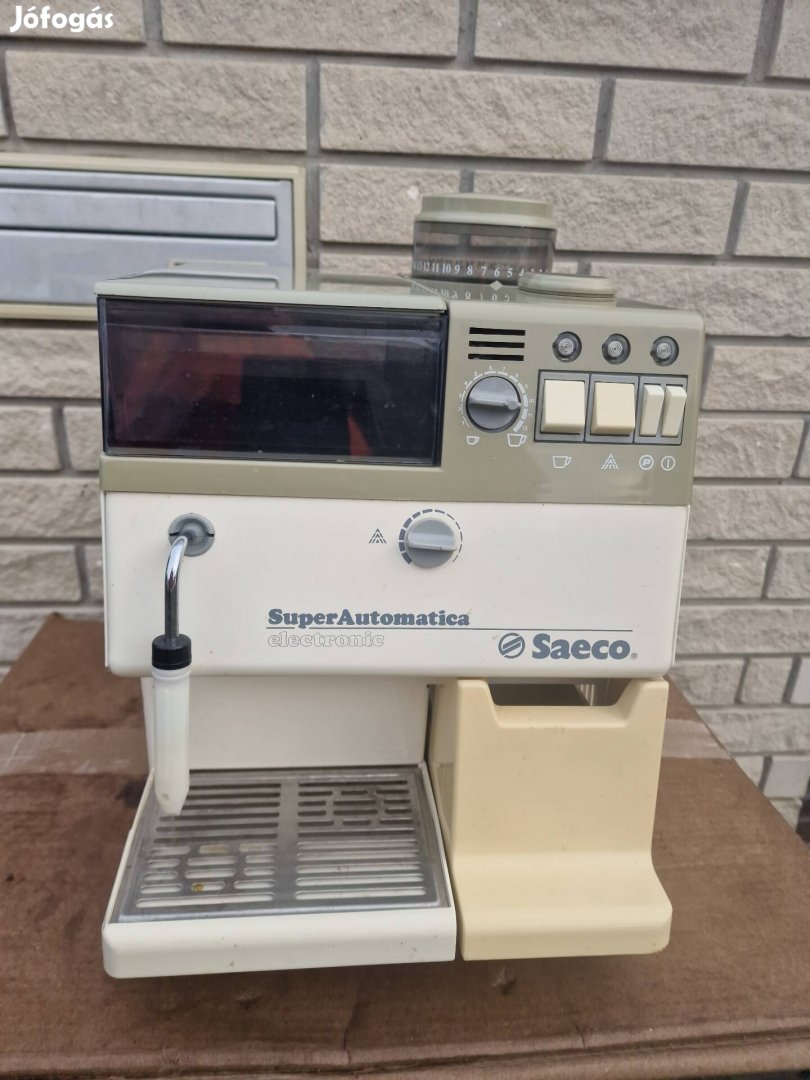 Saeco Superautomatica régi retro darálós kávéfőző 