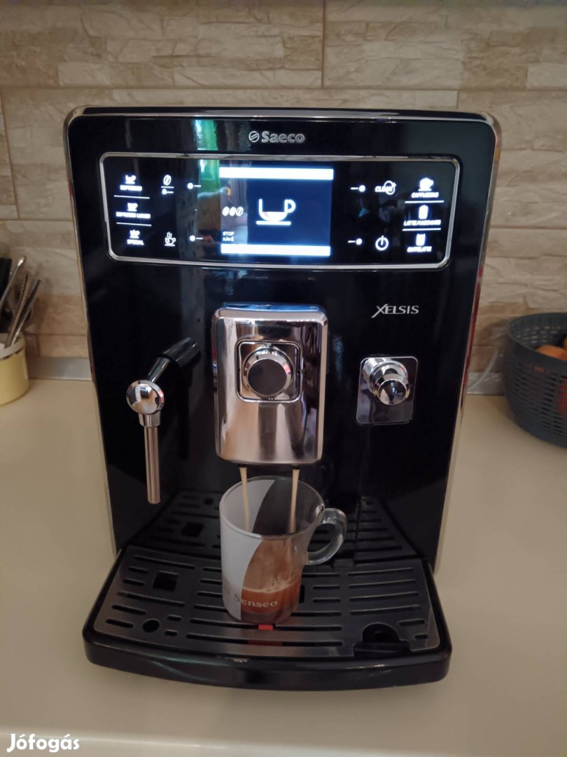 Saeco Xelsis One Touch Cappuccino automata darálós kávégép 