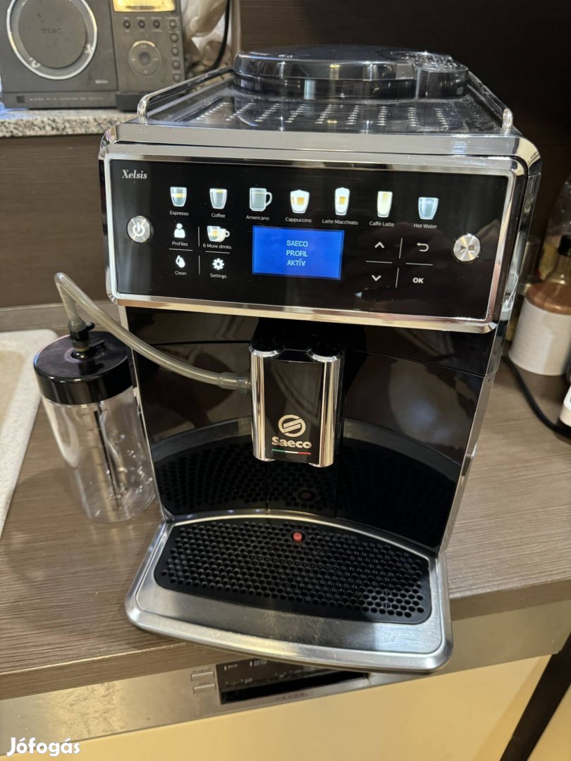 Saeco Xelsis SM7580 !!! Frissen szervizelt !!! 