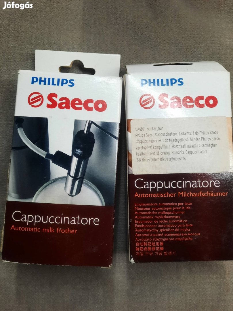 Saeco , Philips kávégép cappuccino fej tejhabosító