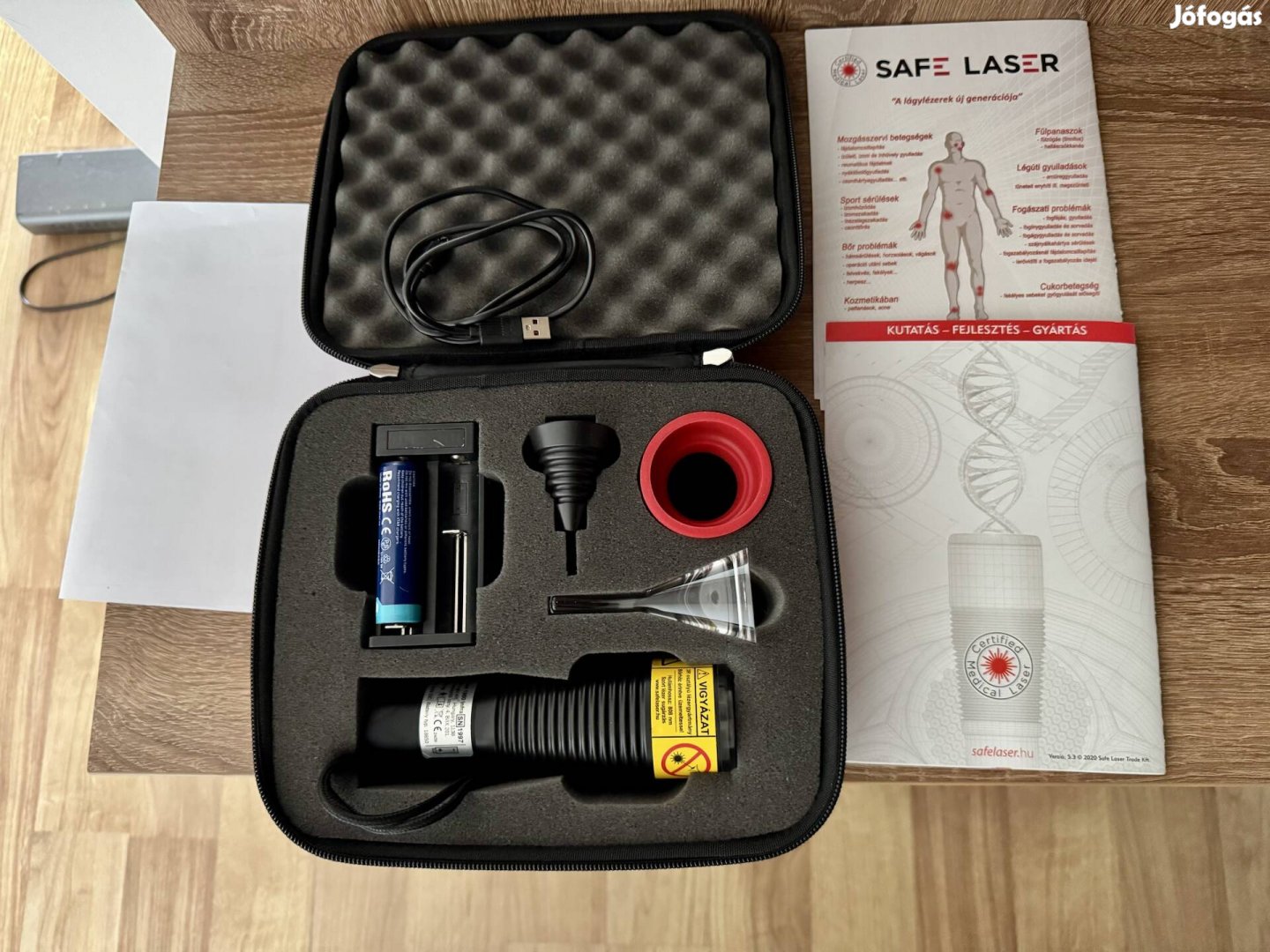 Safe Laser 1800 orvosi lézer még 2 év gyári garanciális!