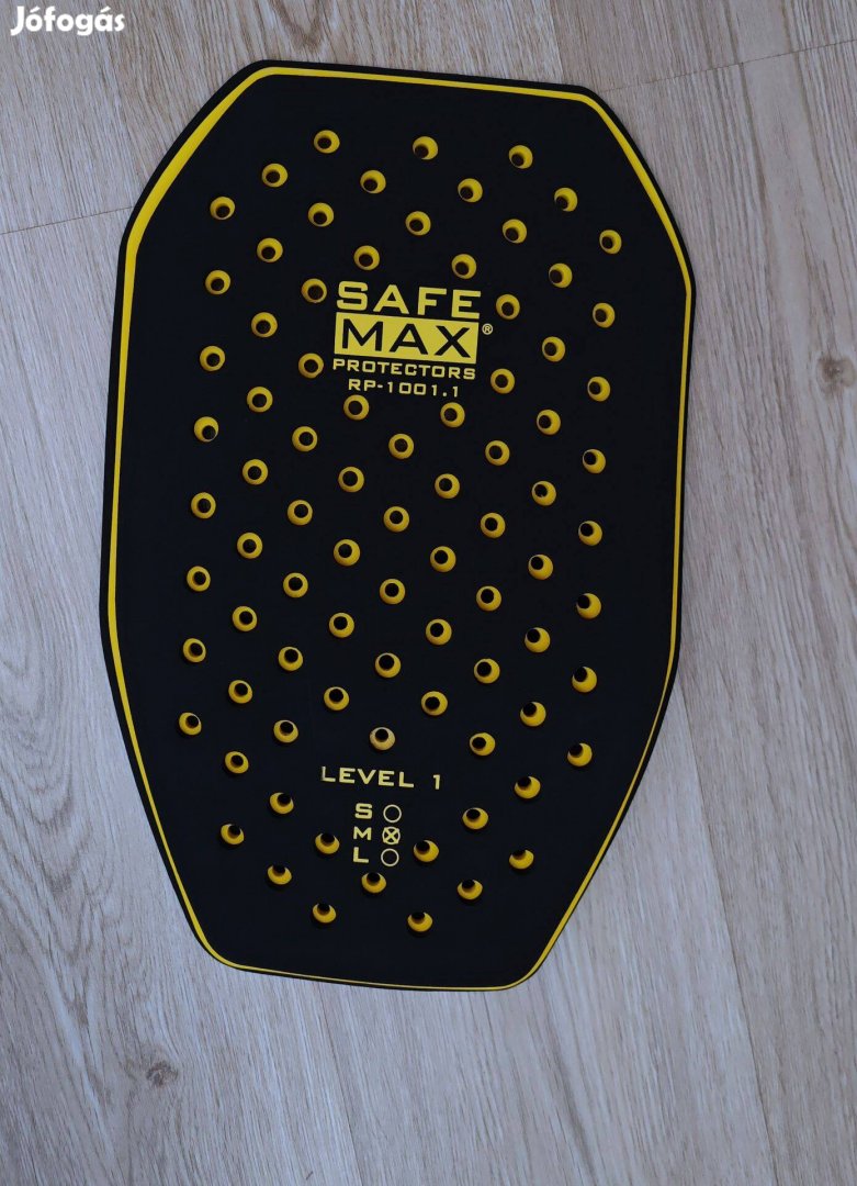 Safe max motoros bringás protektor hátvédő