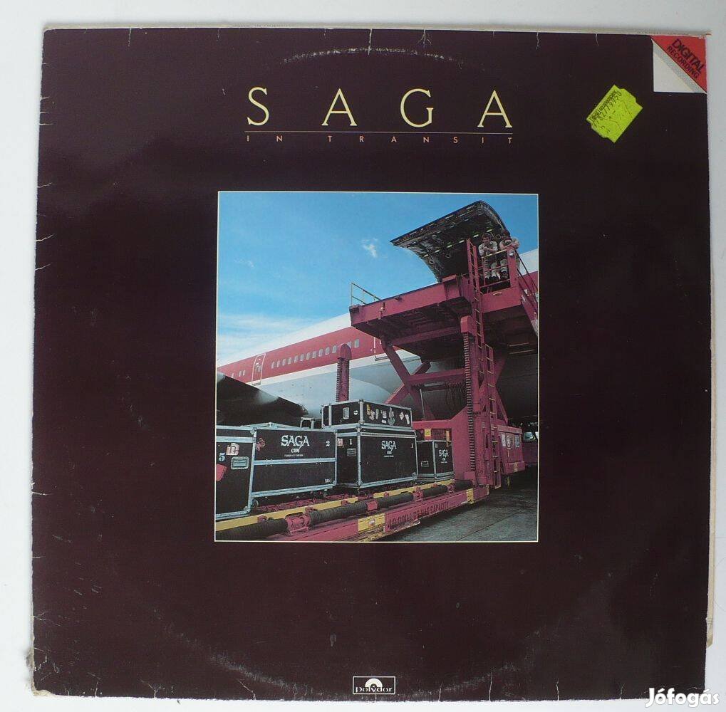 Saga: In Transit - live (német nyomású LP)