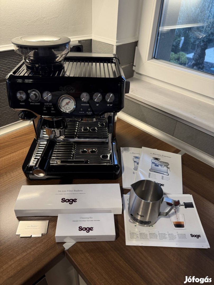 Sage Bes875BKS Barista Express + tartozékok, kiegészítők